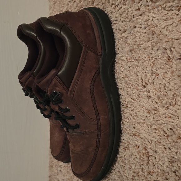 Rockport Men's Brown Leather Lace UP Shoes / Size 10**see description** - Picture 2 of 10